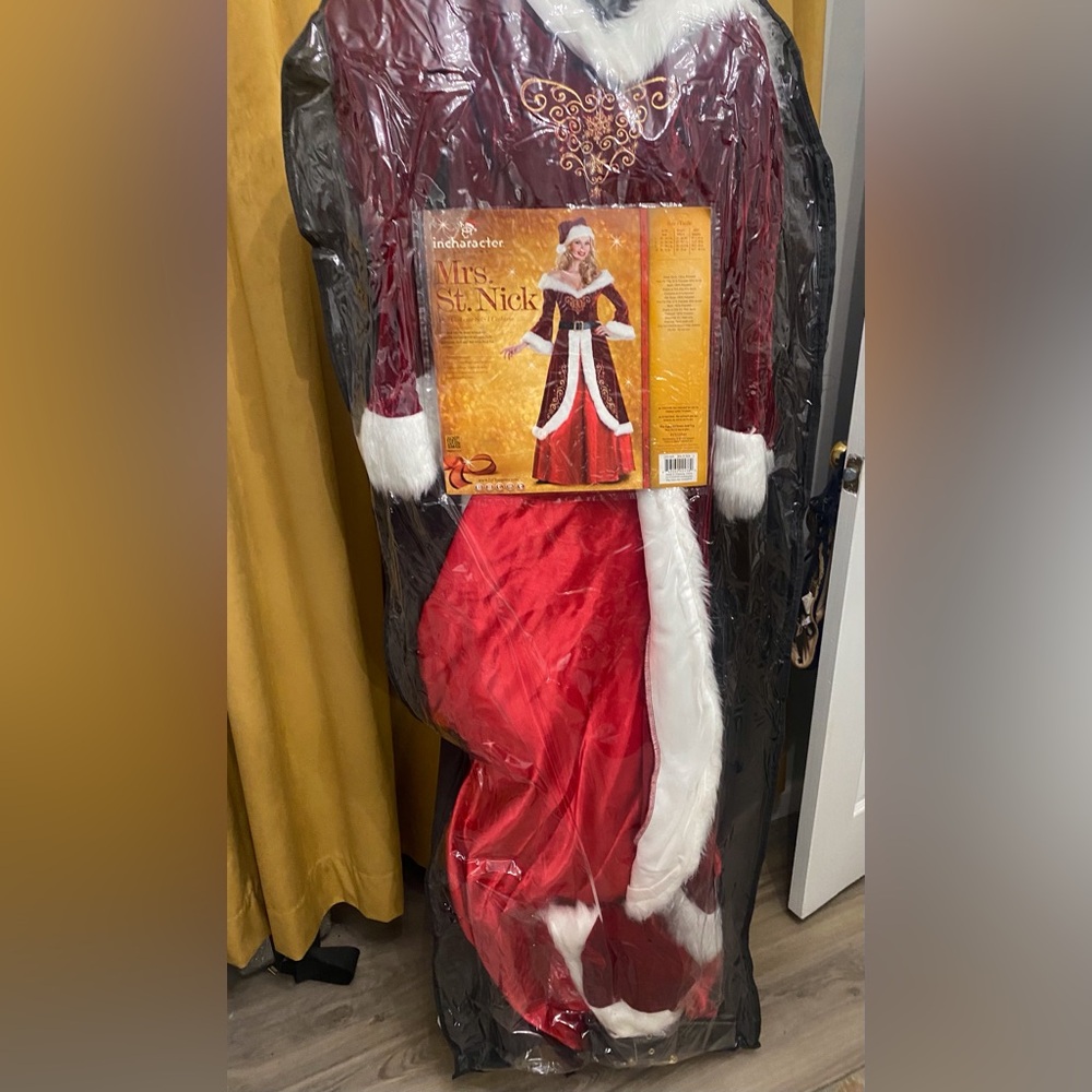 Mrs. St. Nick Costume - Red and White